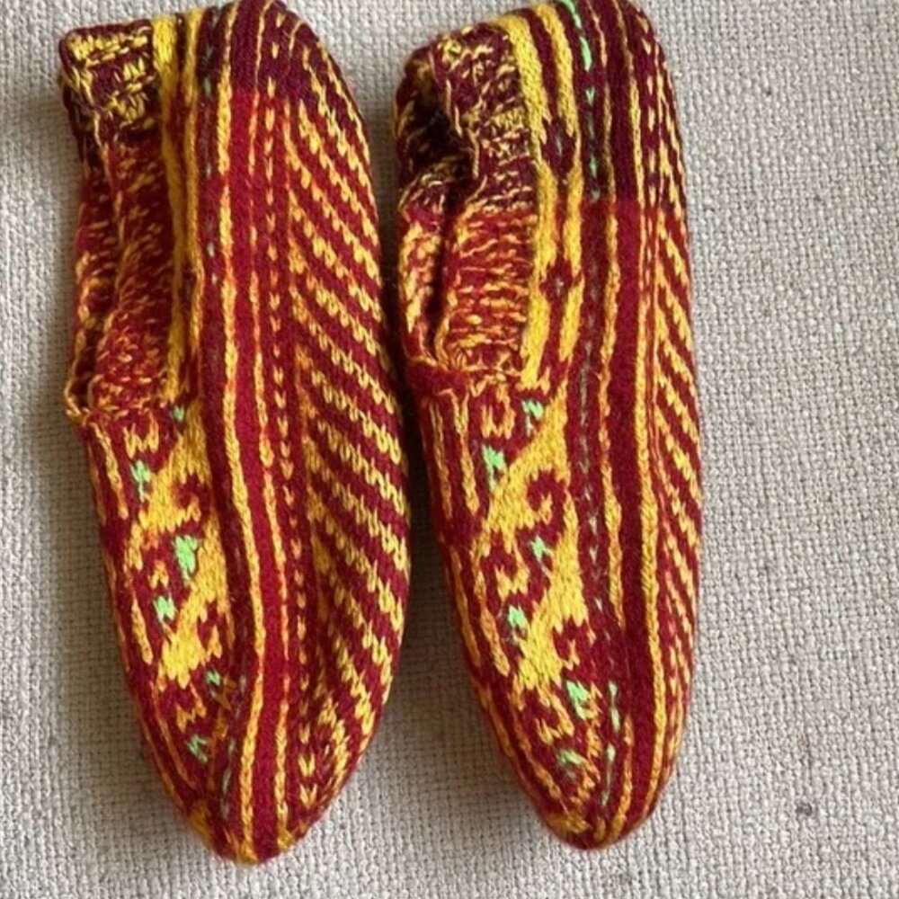 wool socks, wool slippers - Picture 5 of 5